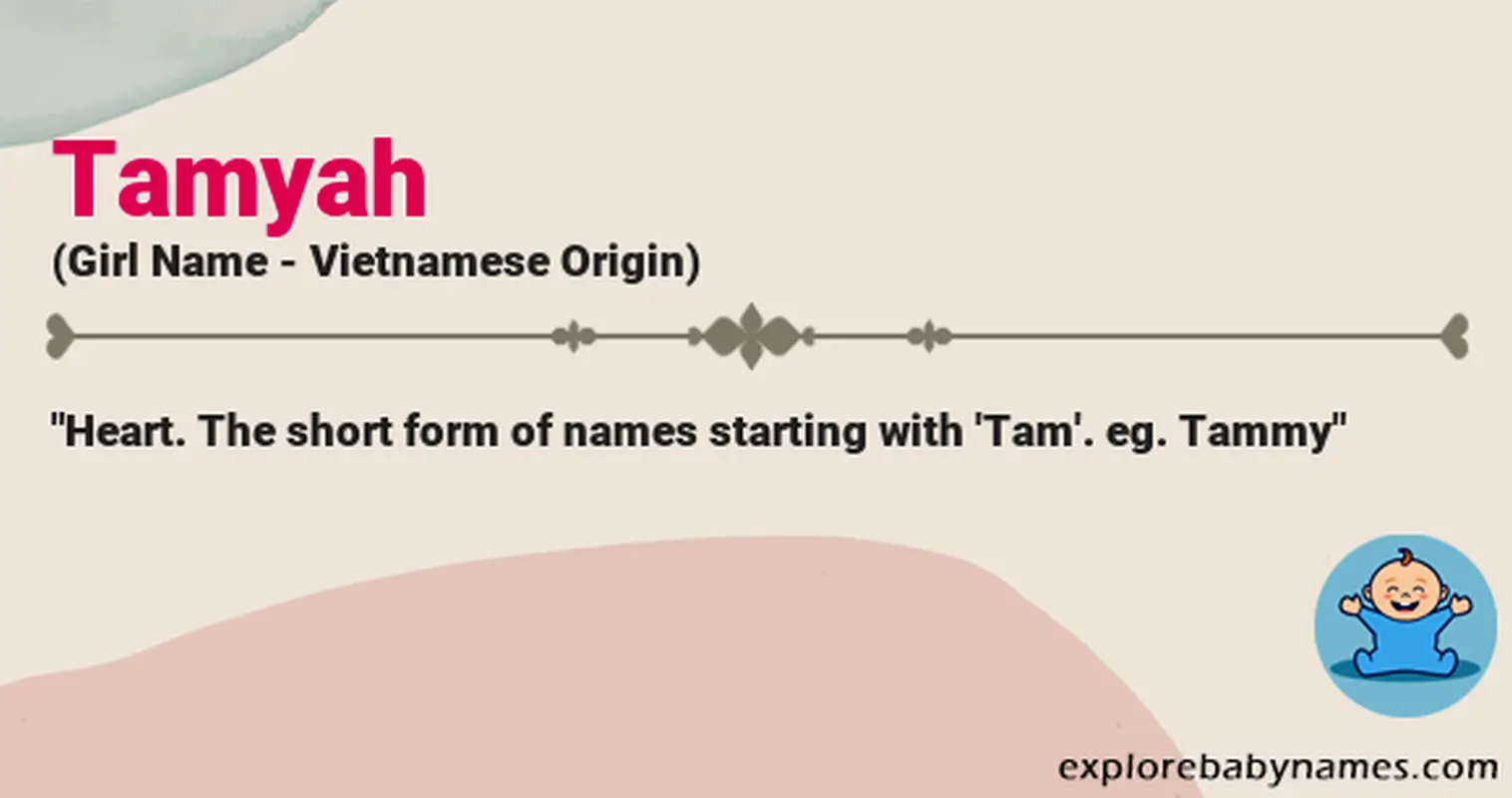 Meaning of Tamyah