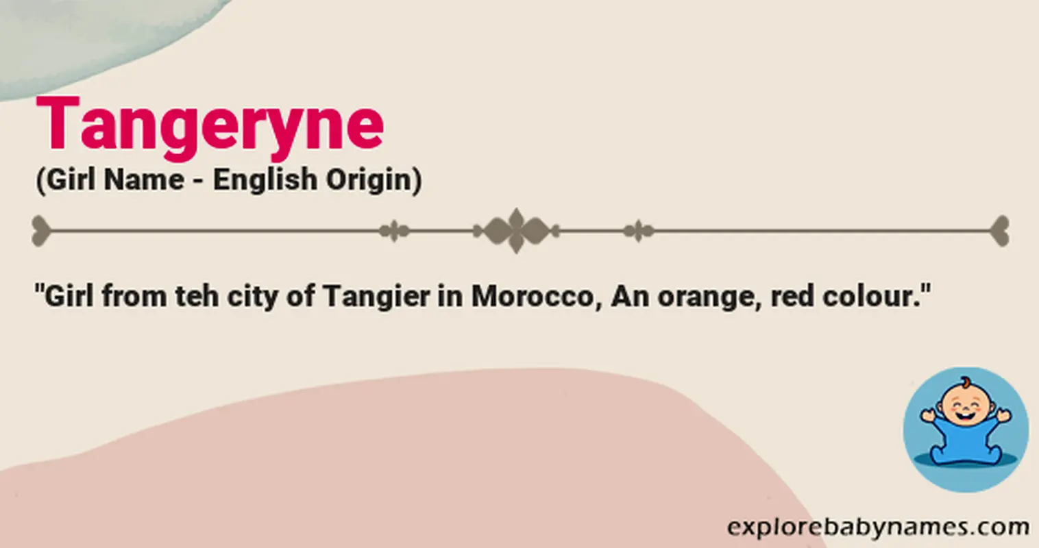 Meaning of Tangeryne