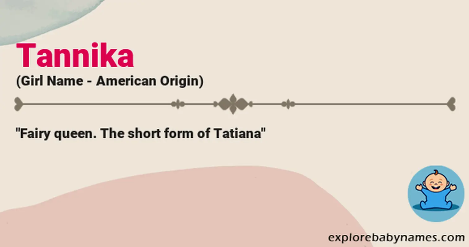 Meaning of Tannika
