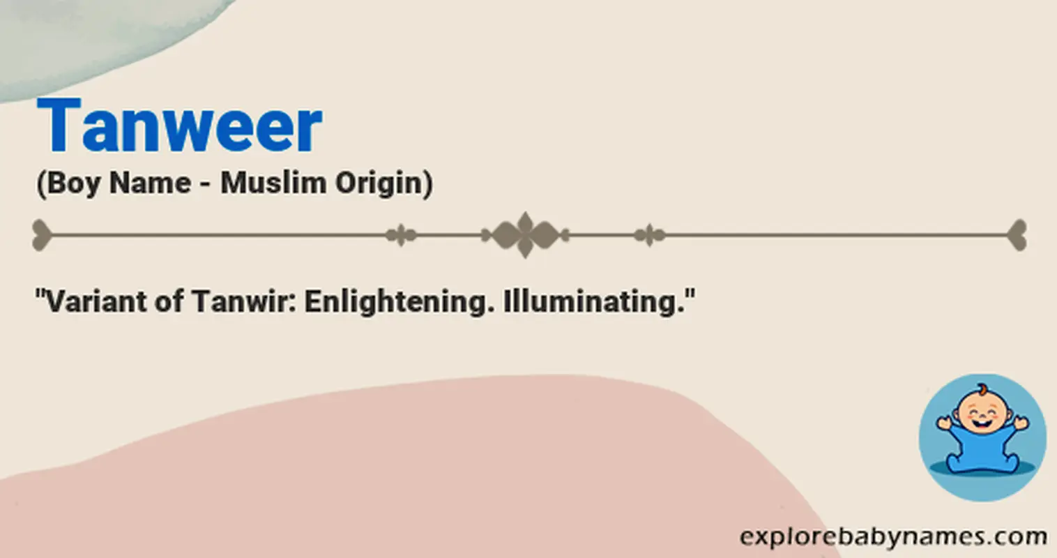 Meaning of Tanweer