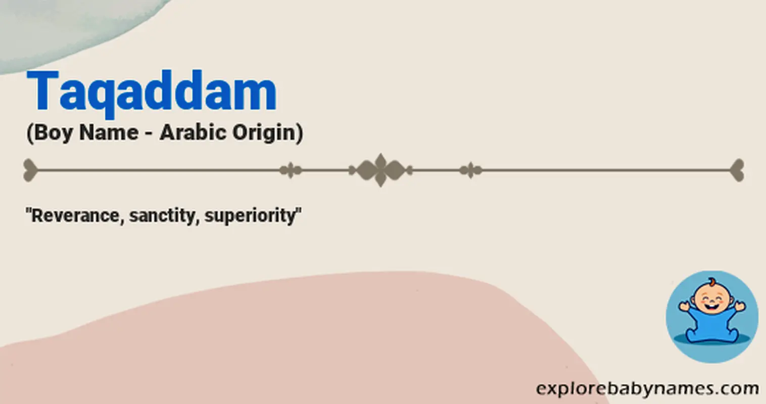 Meaning of Taqaddam