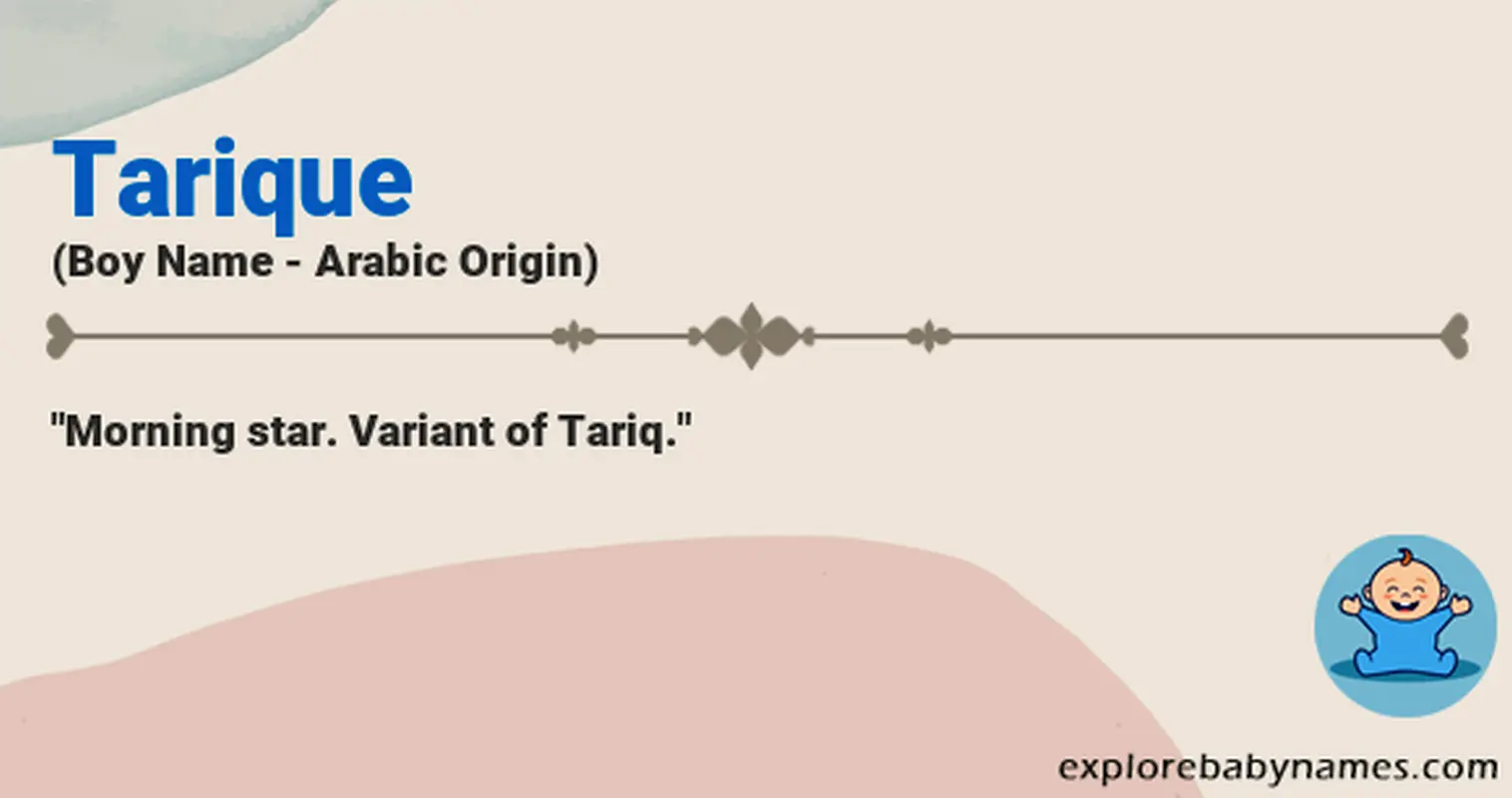 Meaning of Tarique