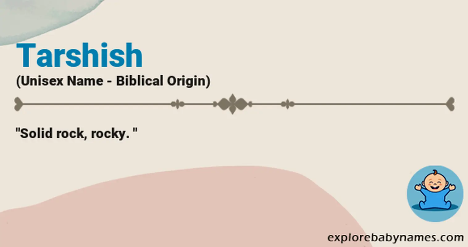 Meaning of Tarshish