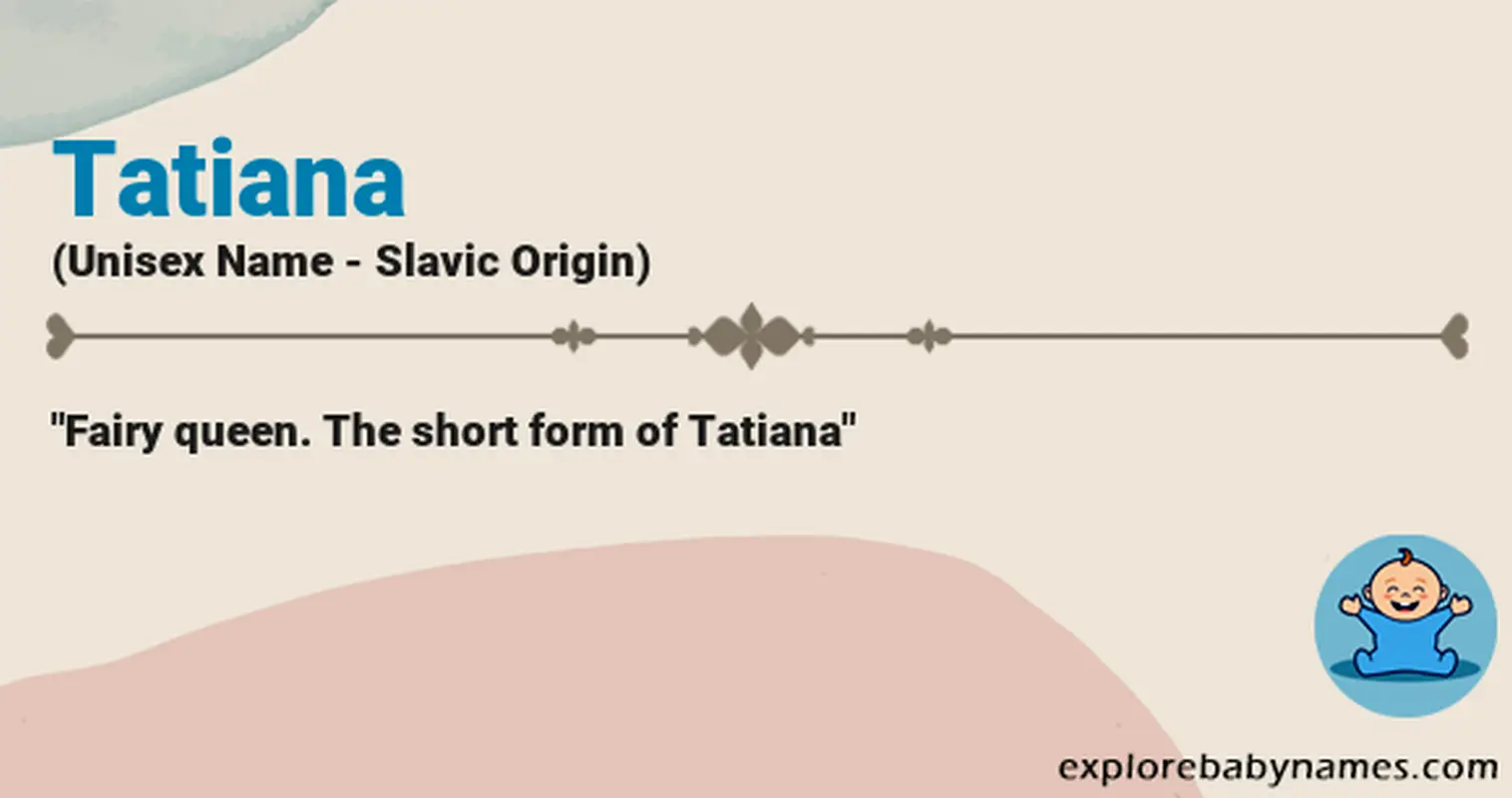 Meaning of Tatiana