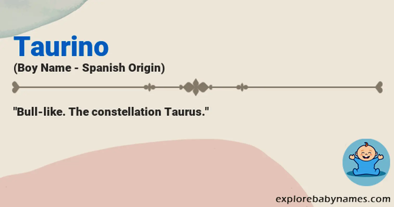 Meaning of Taurino