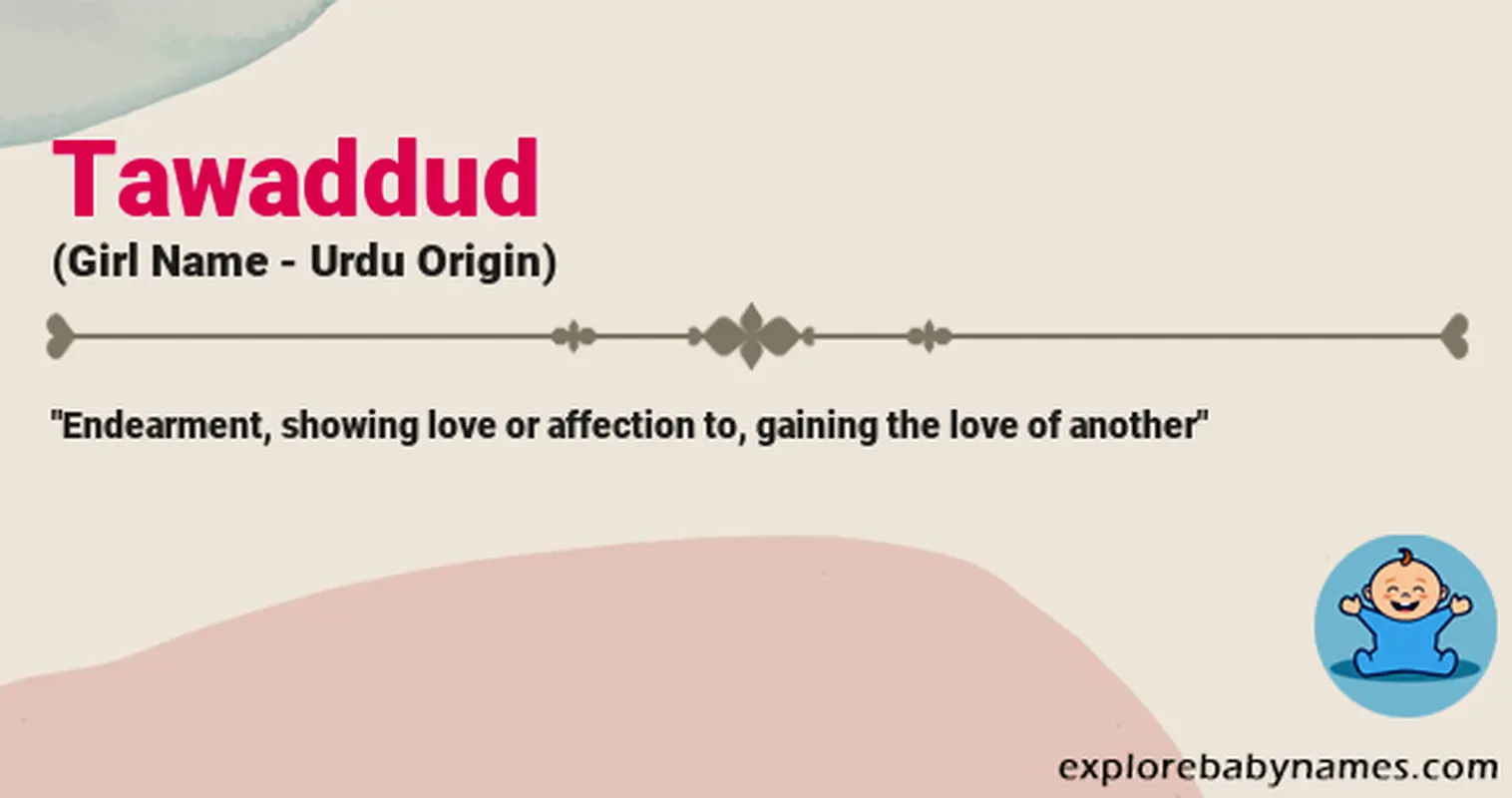 Meaning of Tawaddud