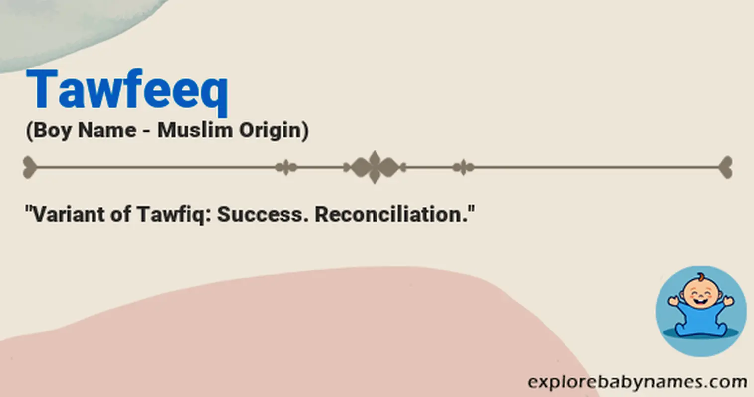 Meaning of Tawfeeq