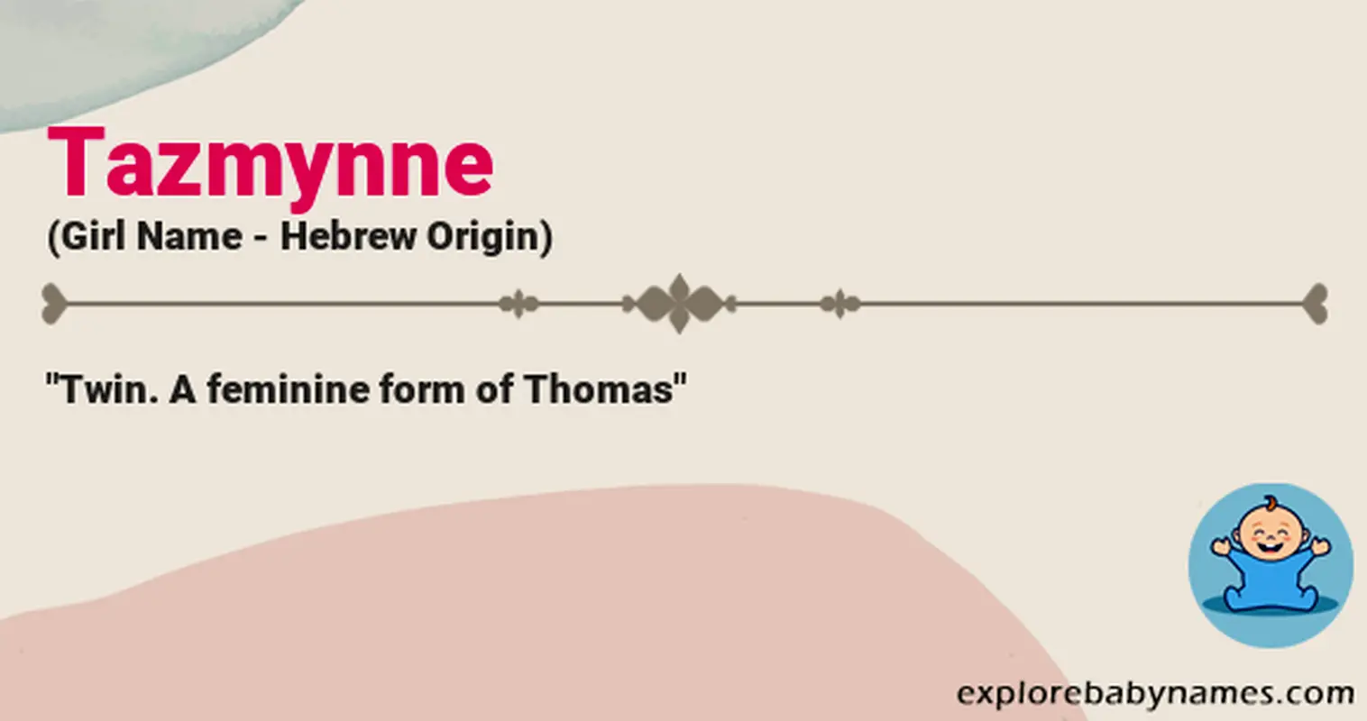 Meaning of Tazmynne