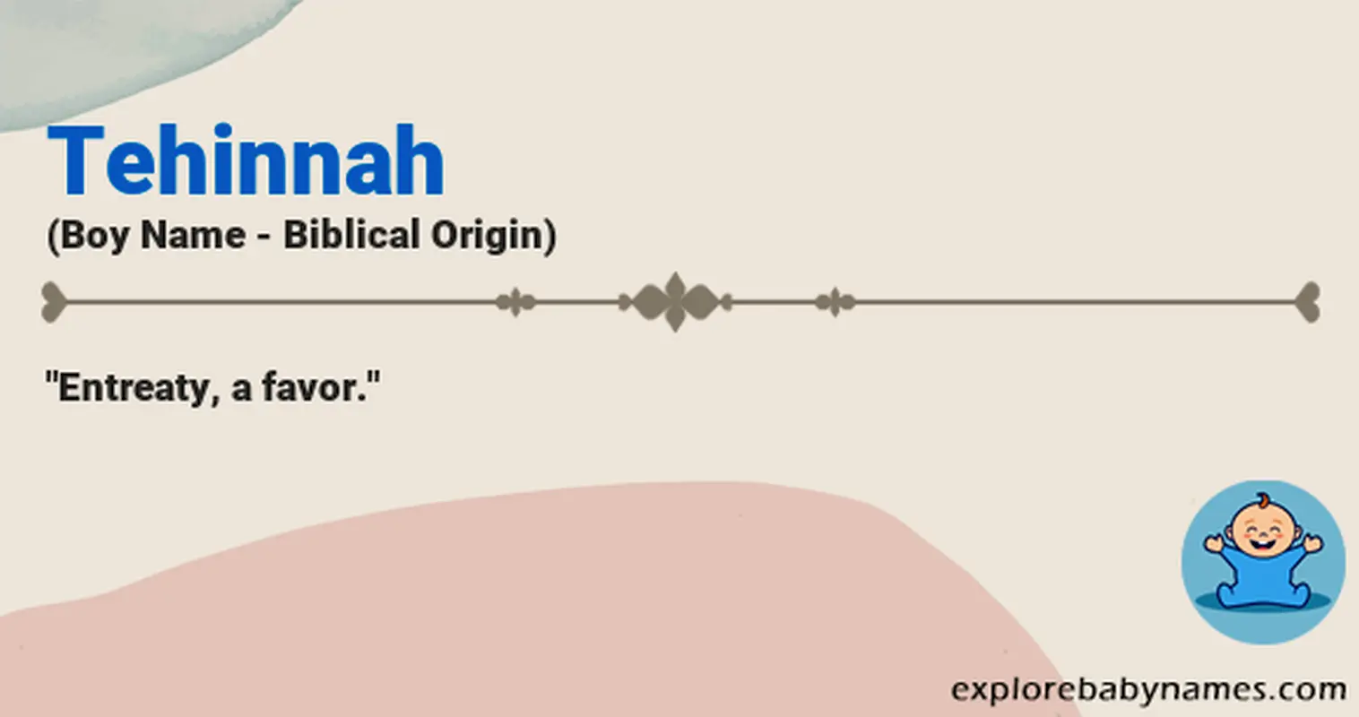 Meaning of Tehinnah