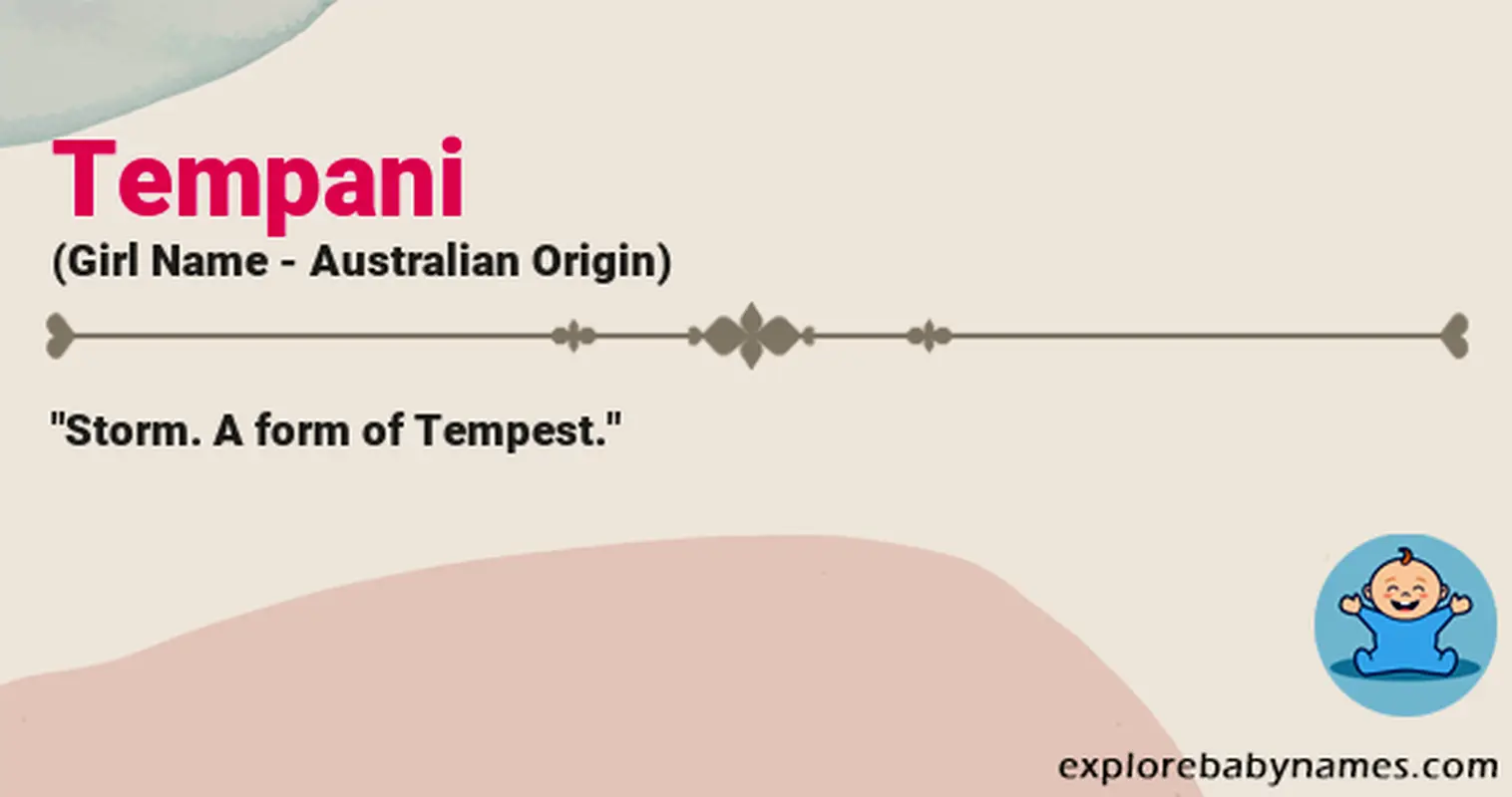 Meaning of Tempani