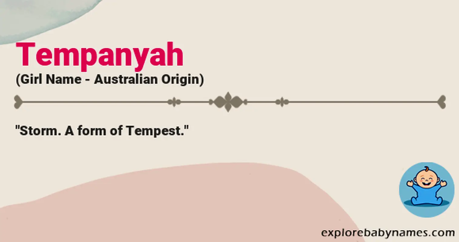 Meaning of Tempanyah