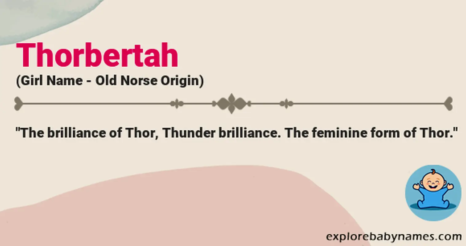 Meaning of Thorbertah