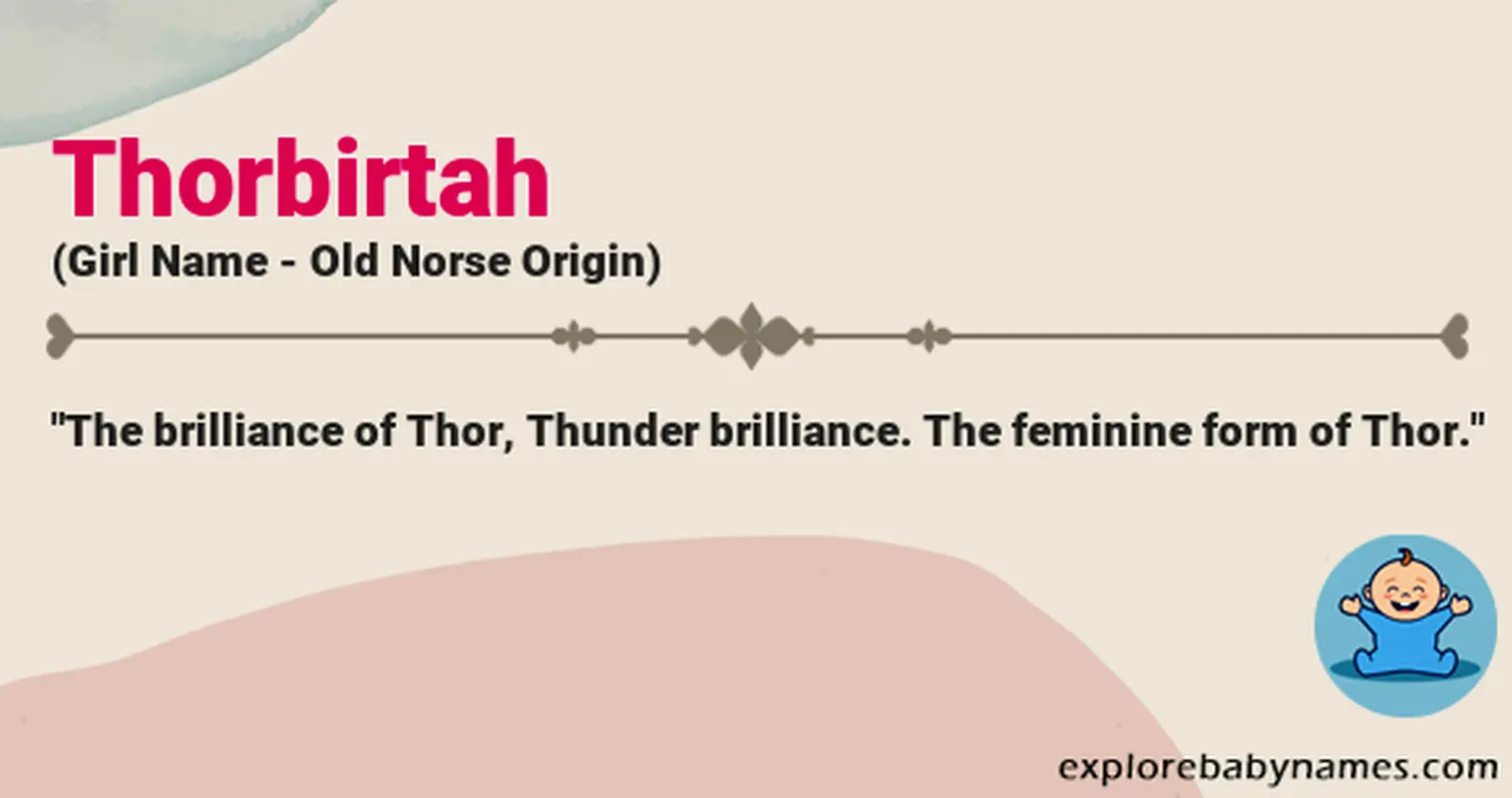 Meaning of Thorbirtah