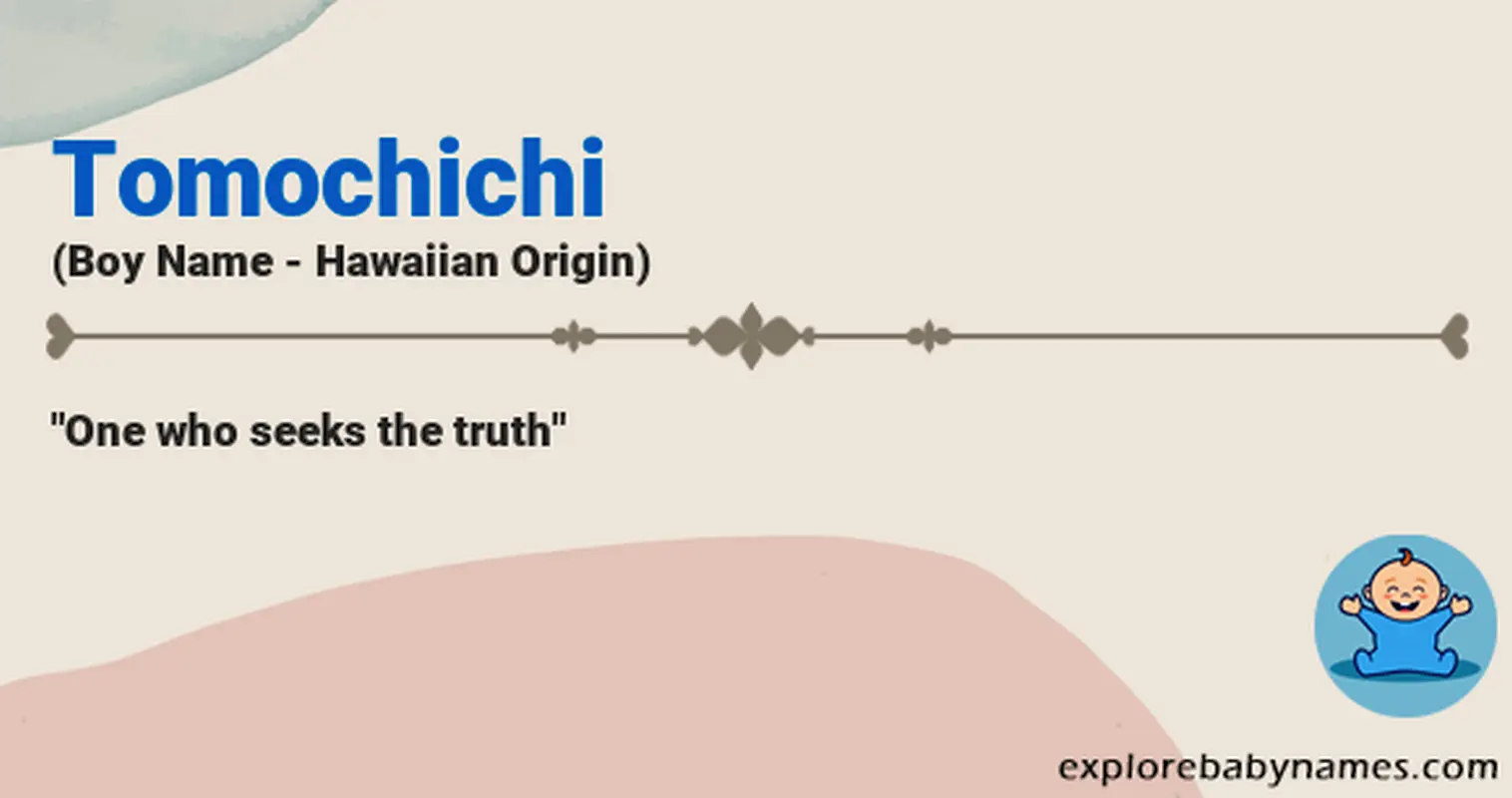 Meaning of Tomochichi