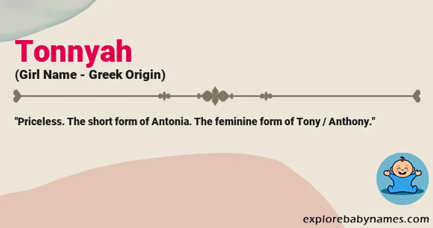 Meaning of Tonnyah