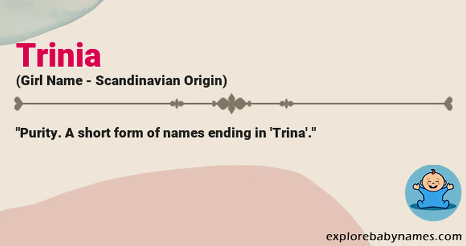 Meaning of Trinia