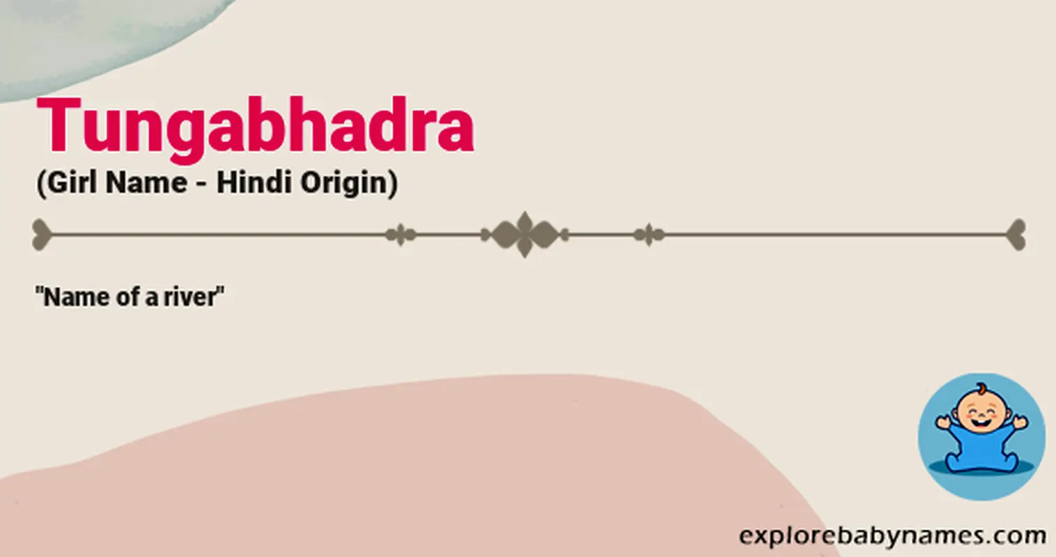 Meaning of Tungabhadra