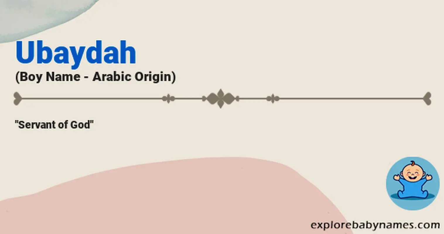 Meaning of Ubaydah