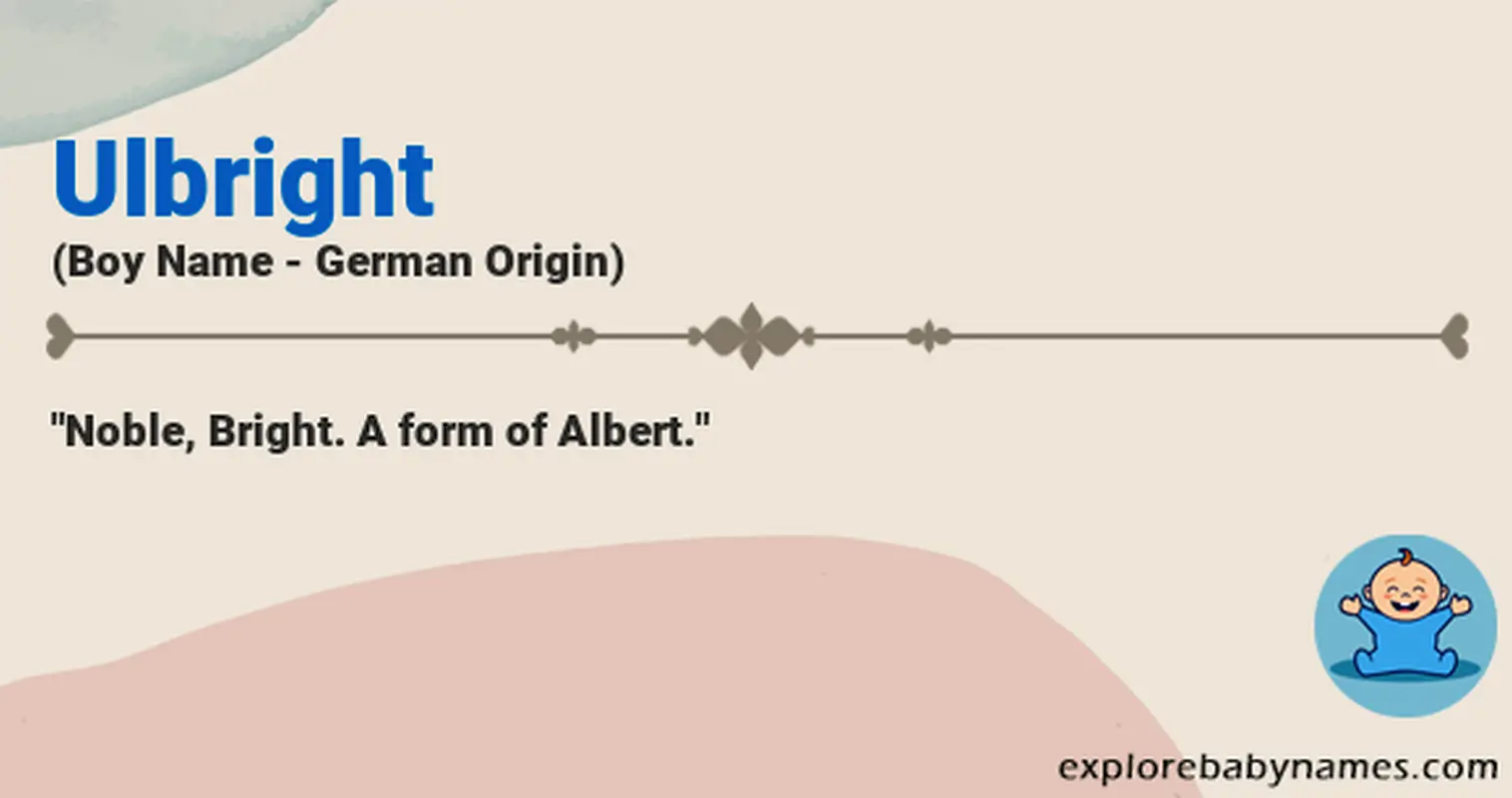 Meaning of Ulbright