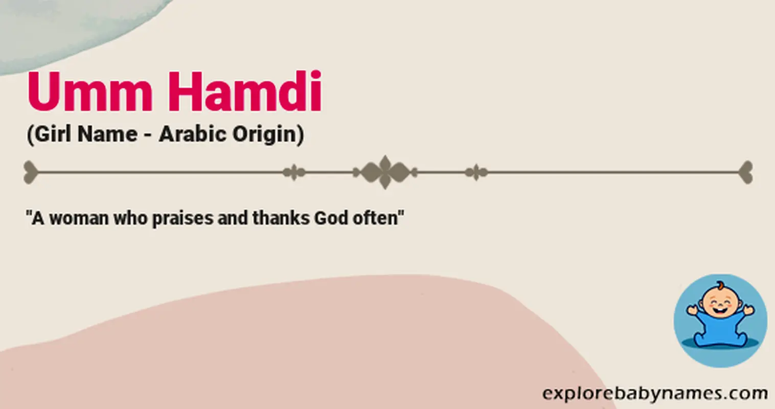 Meaning of Umm Hamdi