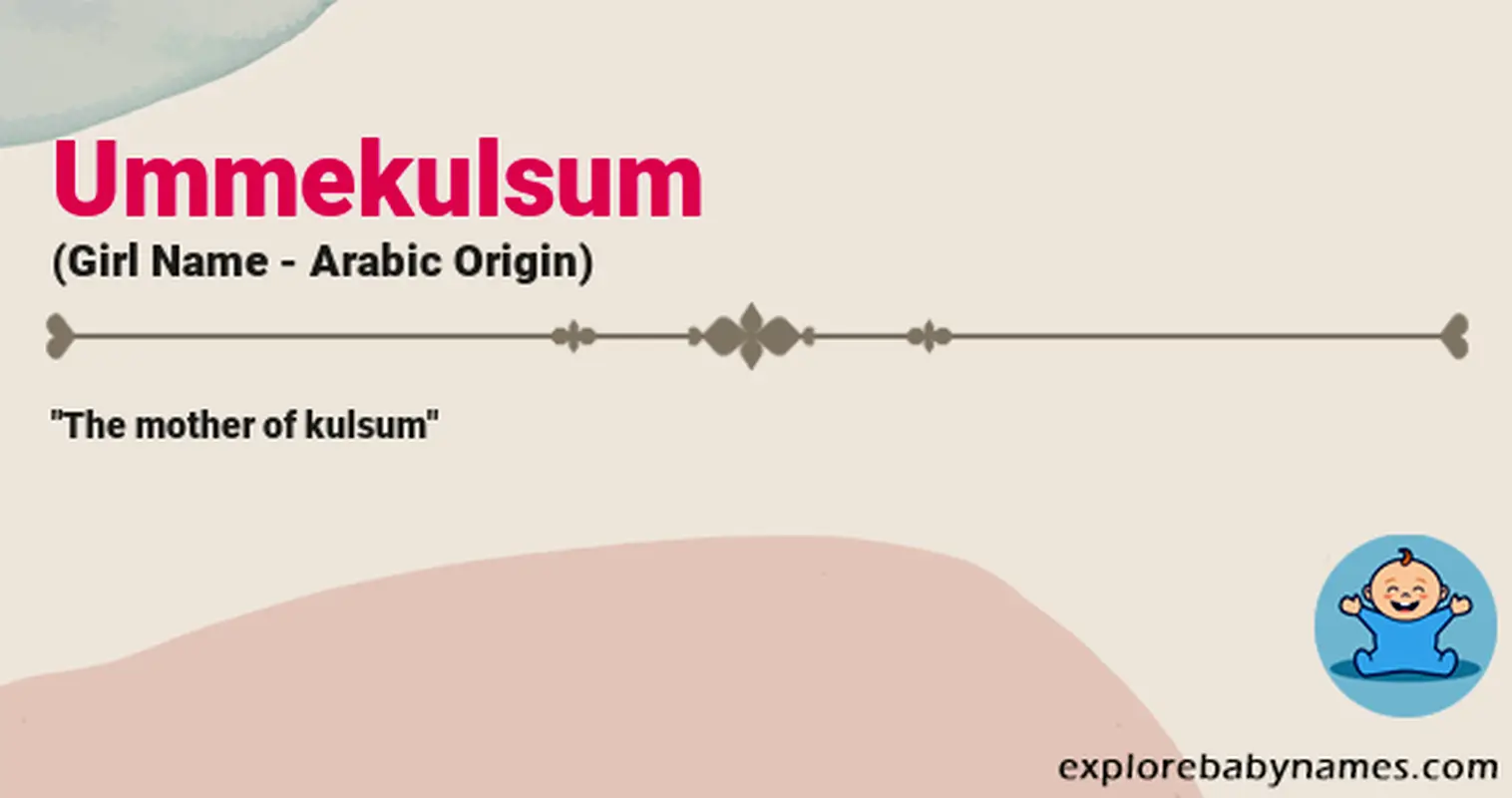 Meaning of Ummekulsum