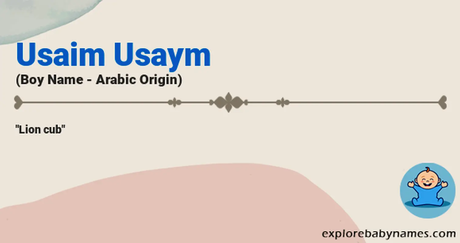 Meaning of Usaim Usaym