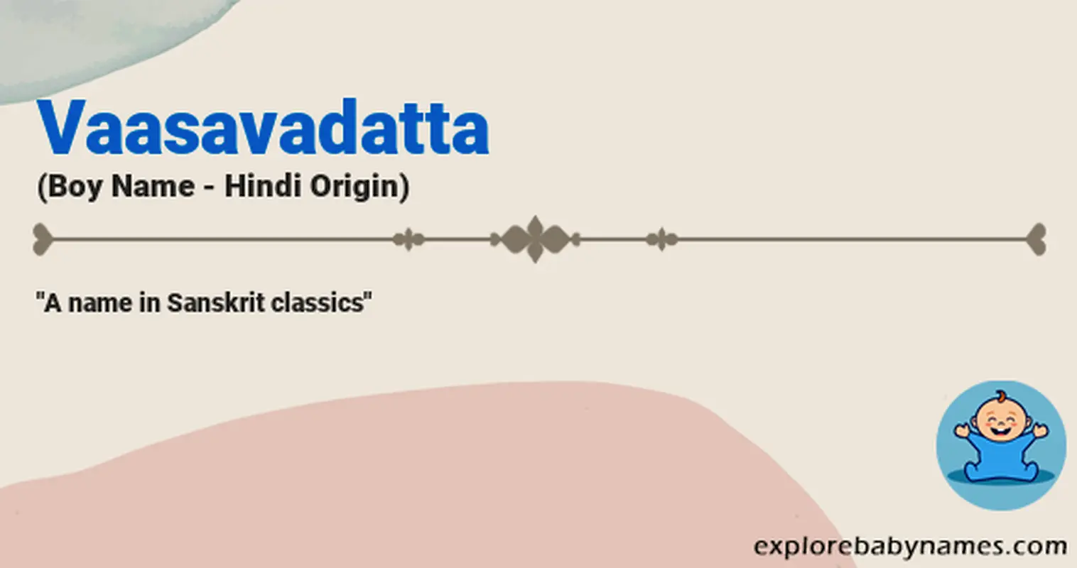 Meaning of Vaasavadatta