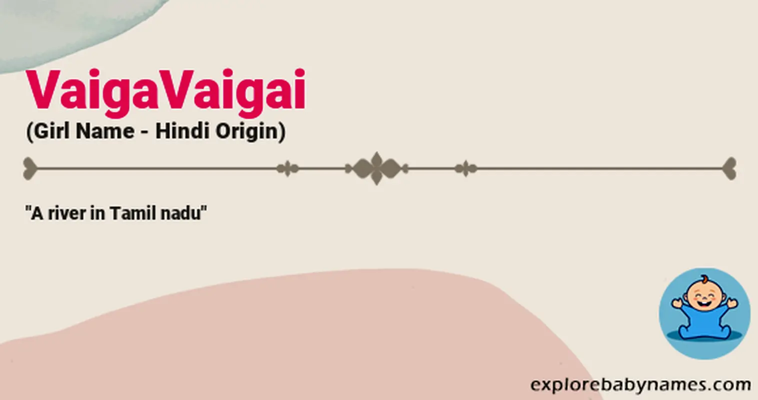 Meaning of VaigaVaigai