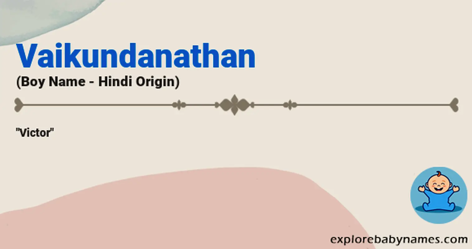 Meaning of Vaikundanathan