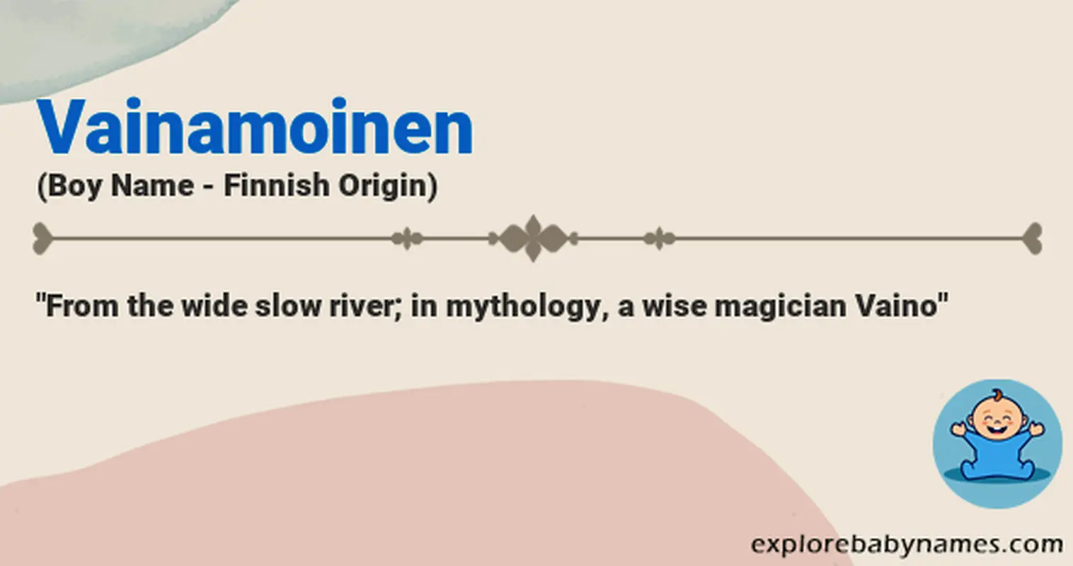 Meaning of Vainamoinen