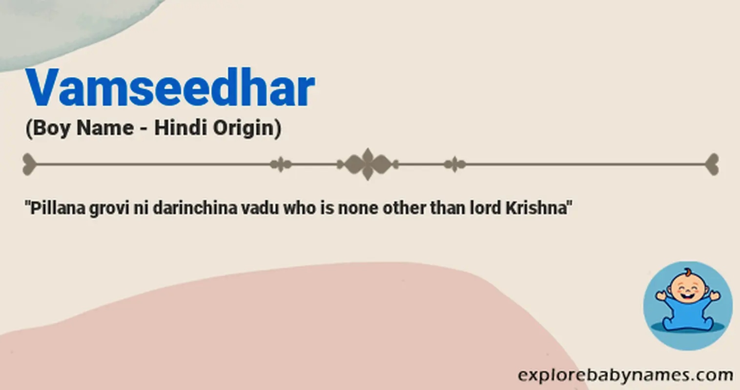 Meaning of Vamseedhar