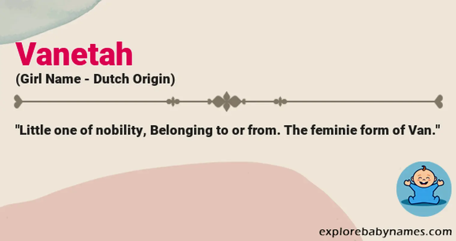 Meaning of Vanetah