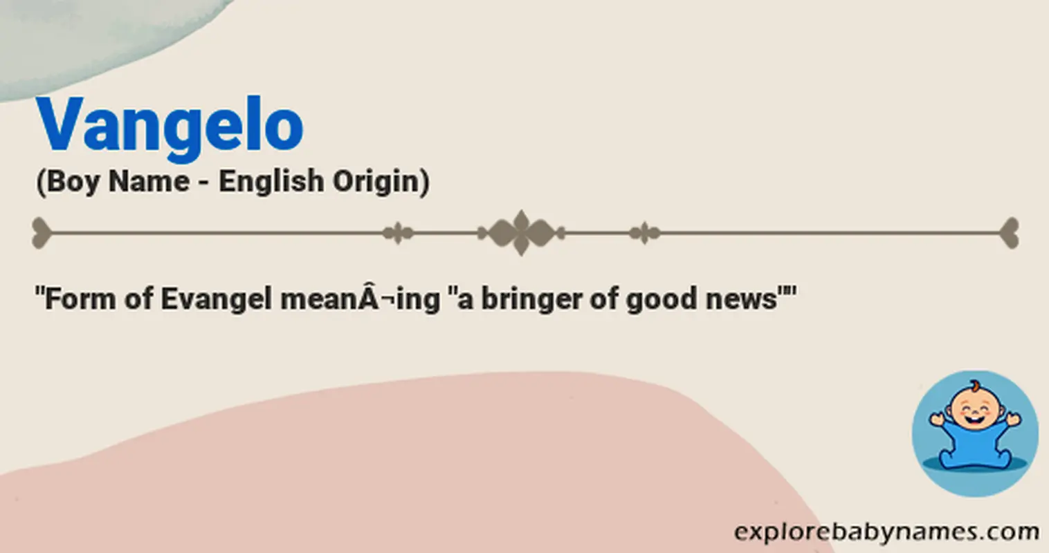 Meaning of Vangelo