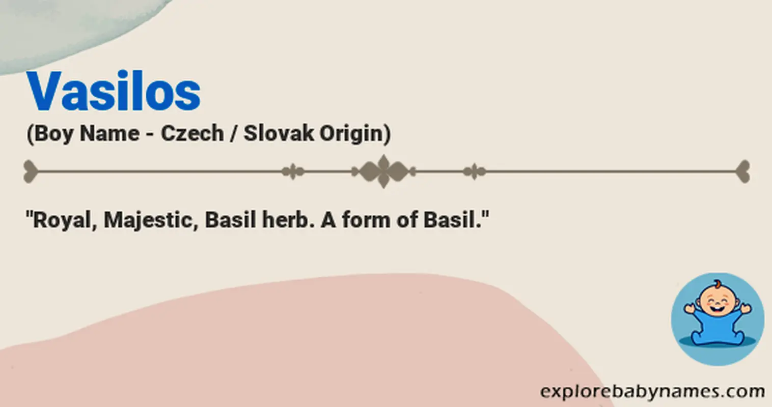 Meaning of Vasilos