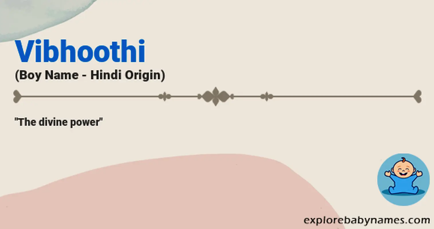 Meaning of Vibhoothi