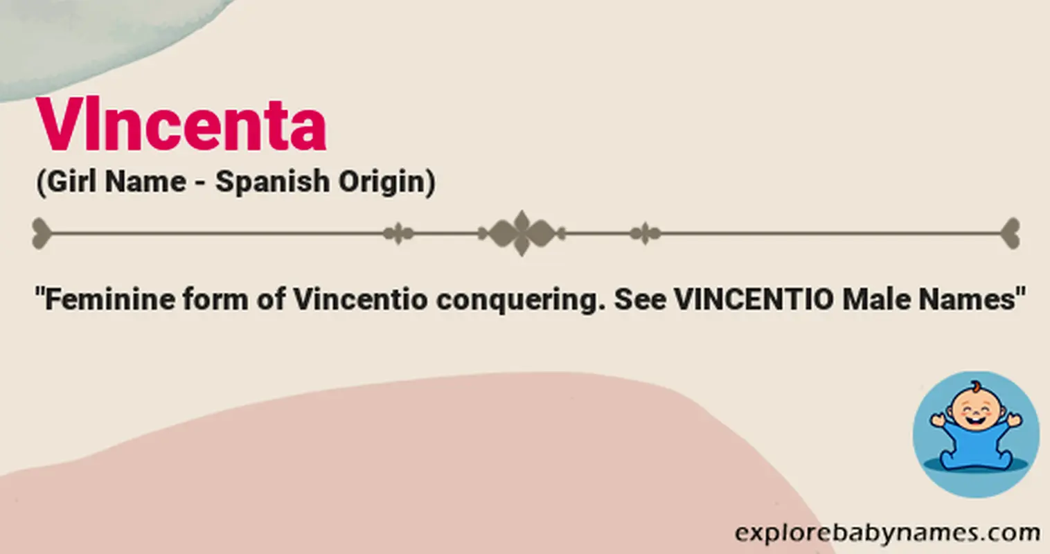Meaning of Vlncenta