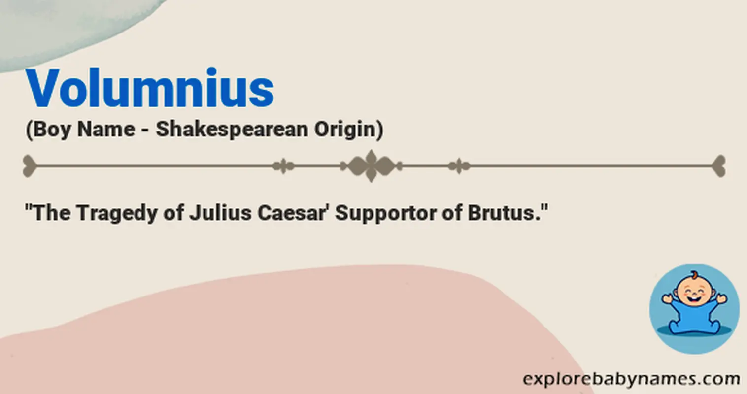 Meaning of Volumnius