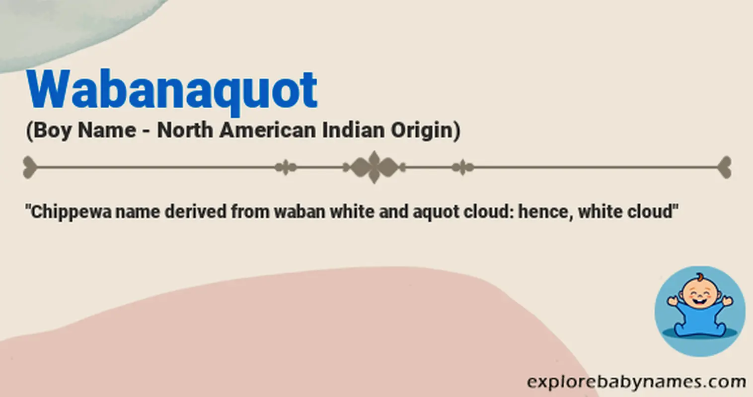 Meaning of Wabanaquot