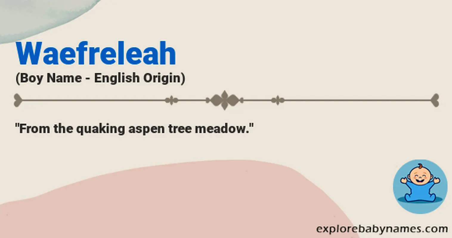Meaning of Waefreleah
