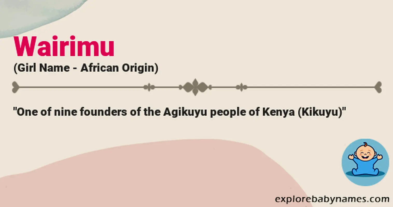 Meaning of Wairimu