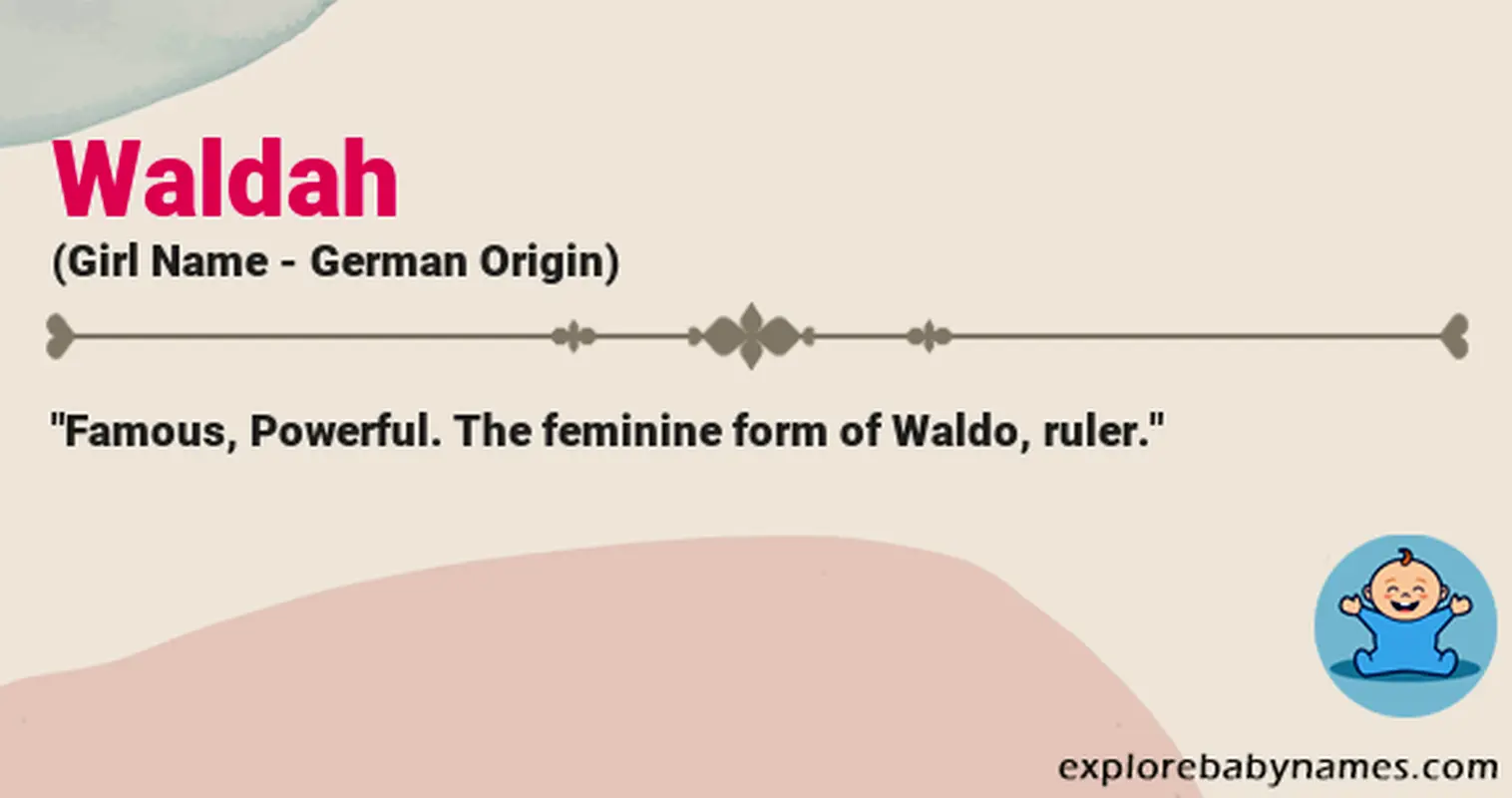 Meaning of Waldah