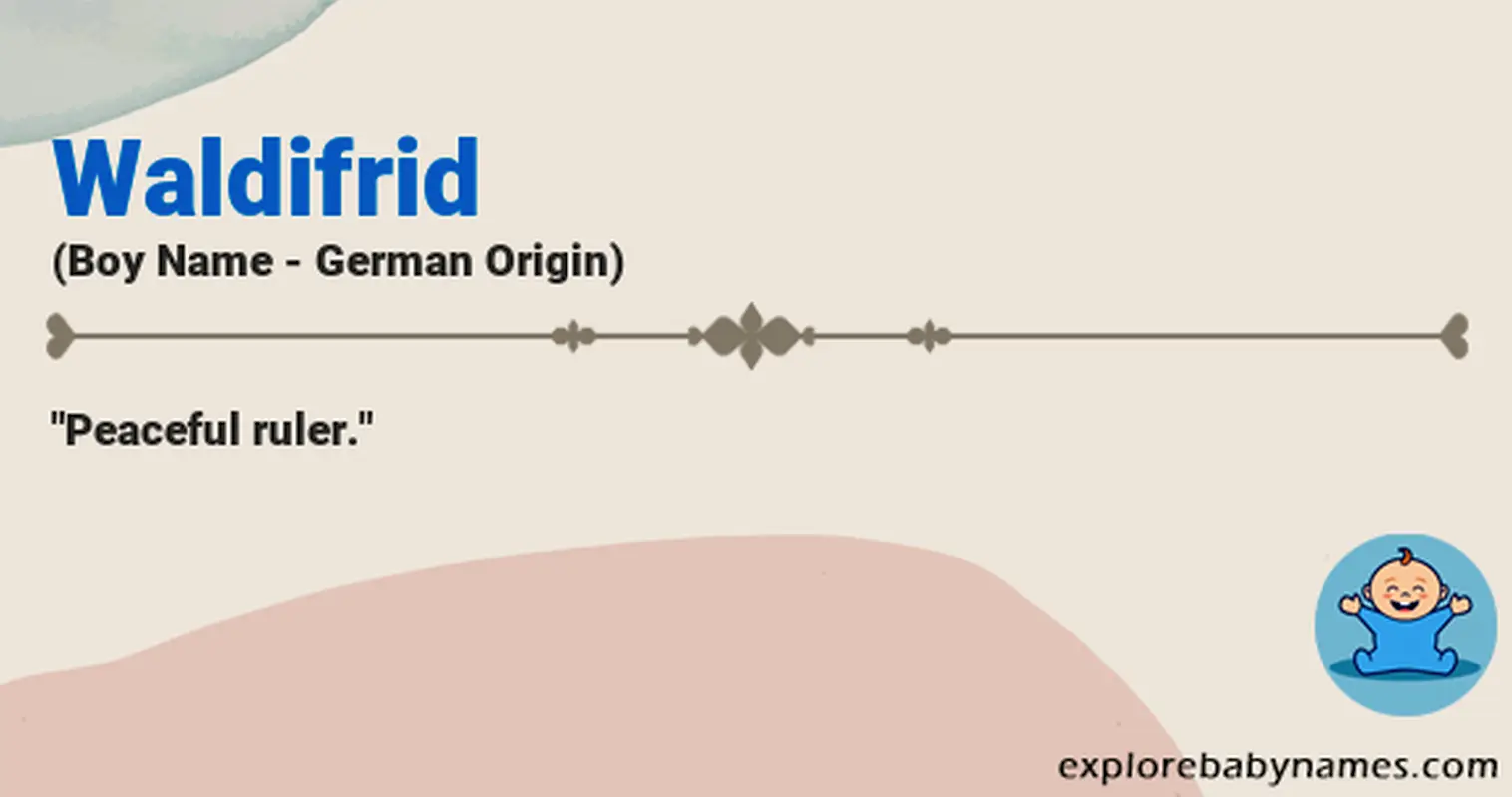 Meaning of Waldifrid