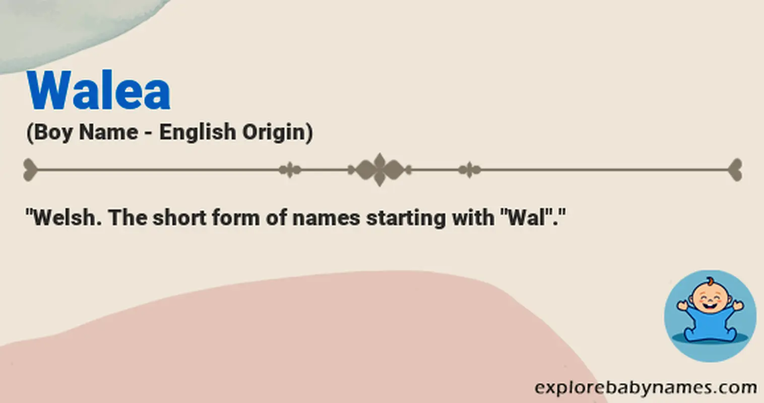 Meaning of Walea