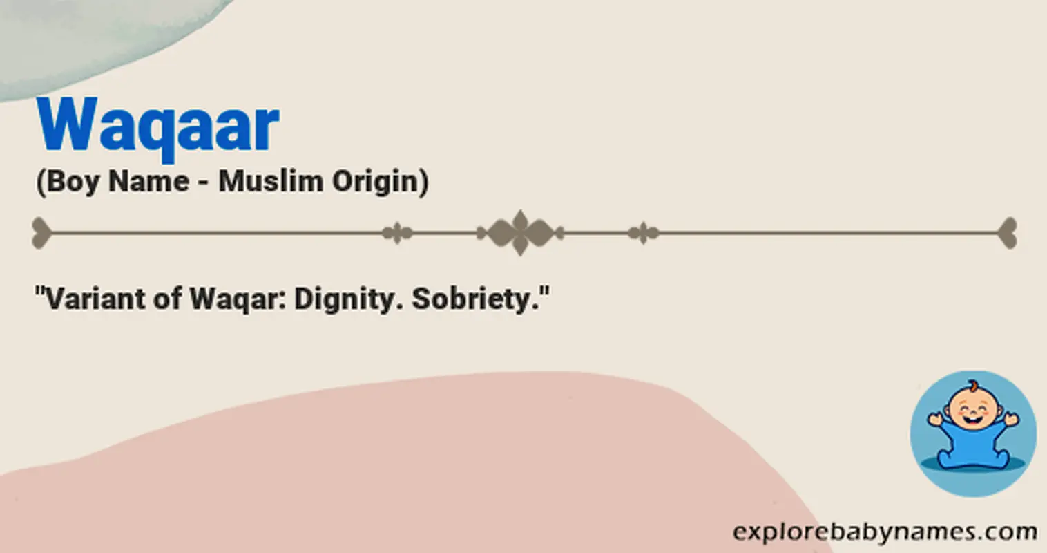 Meaning of Waqaar
