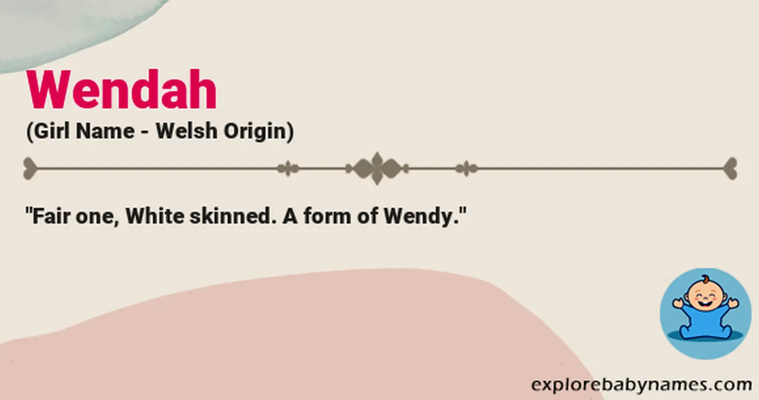 Meaning of Wendah