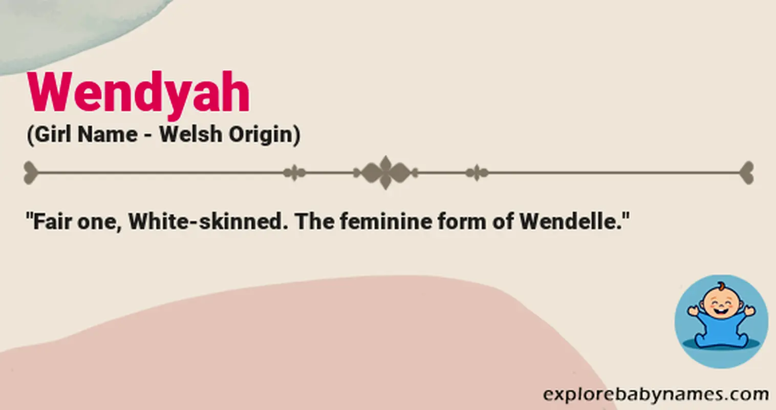 Meaning of Wendyah