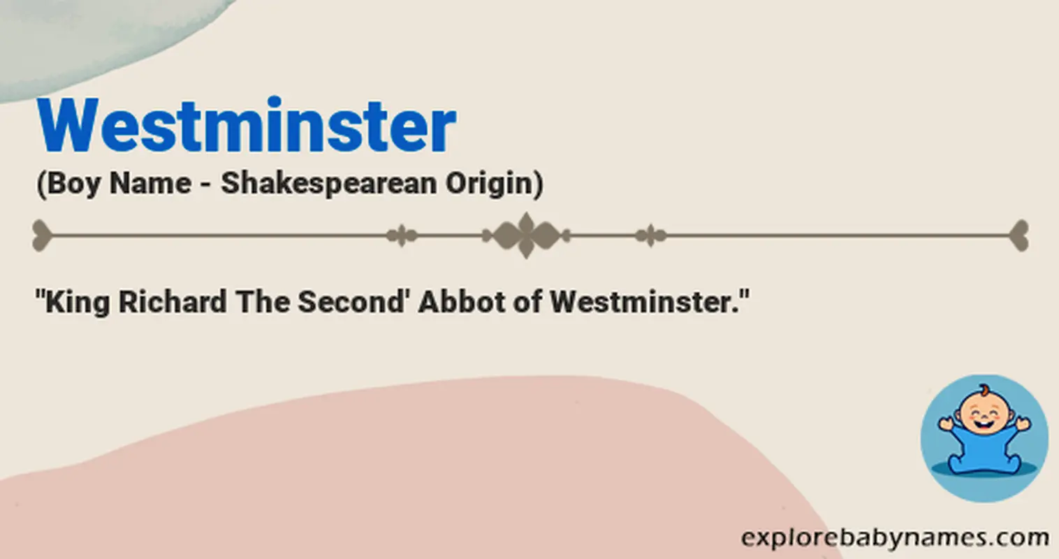 Meaning of Westminster