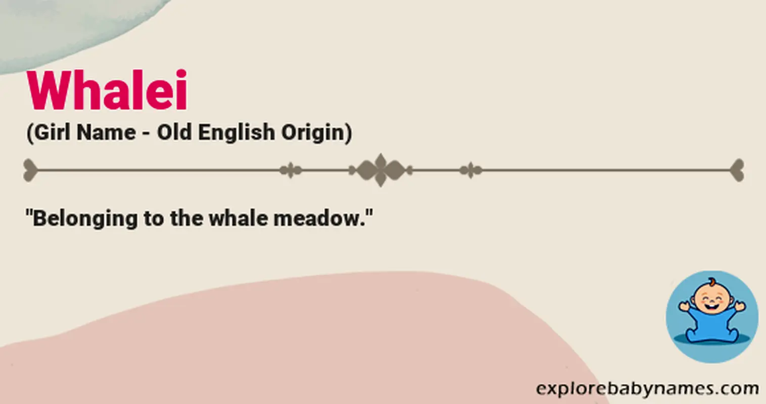 Meaning of Whalei