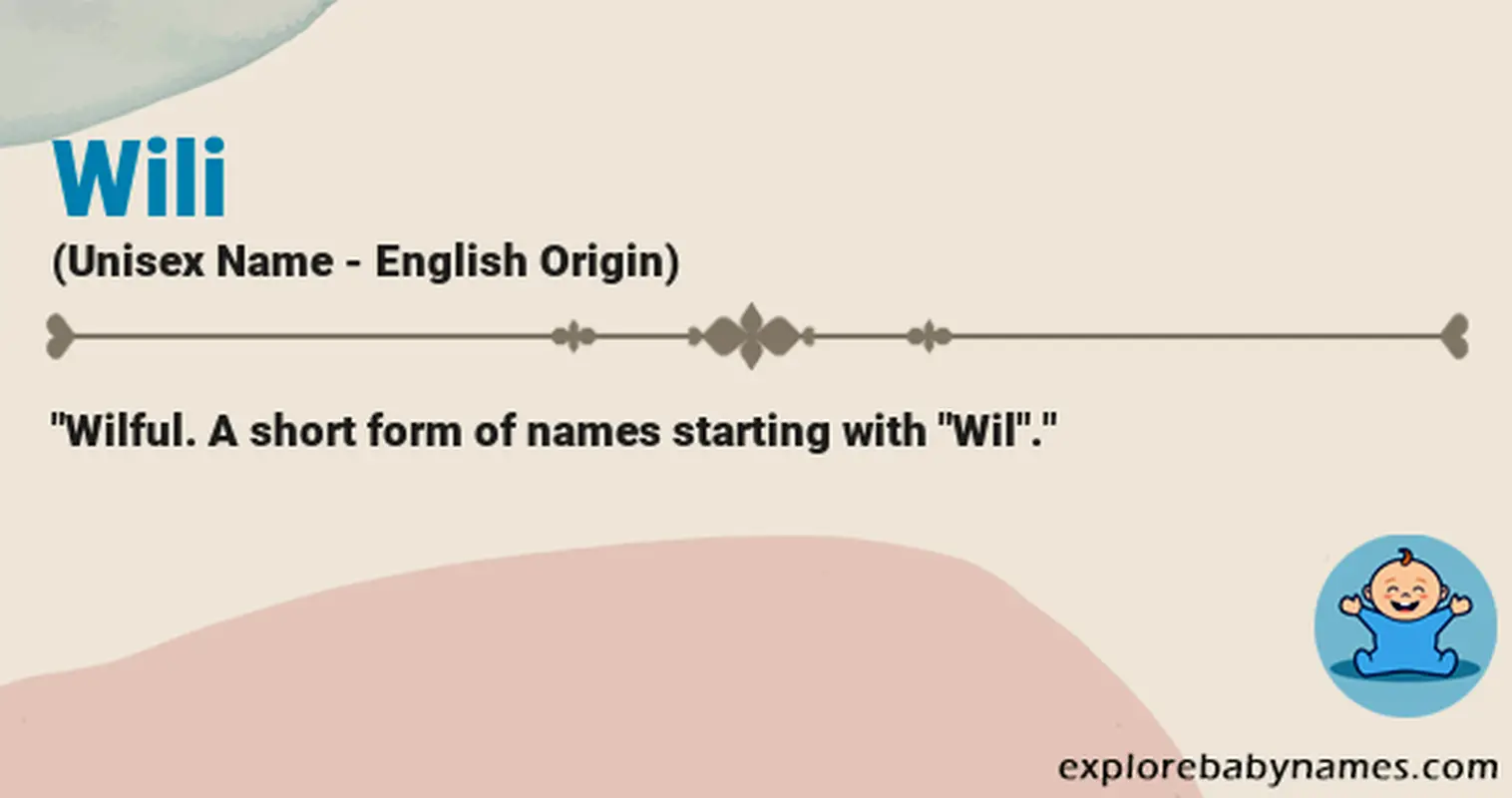Meaning of Wili