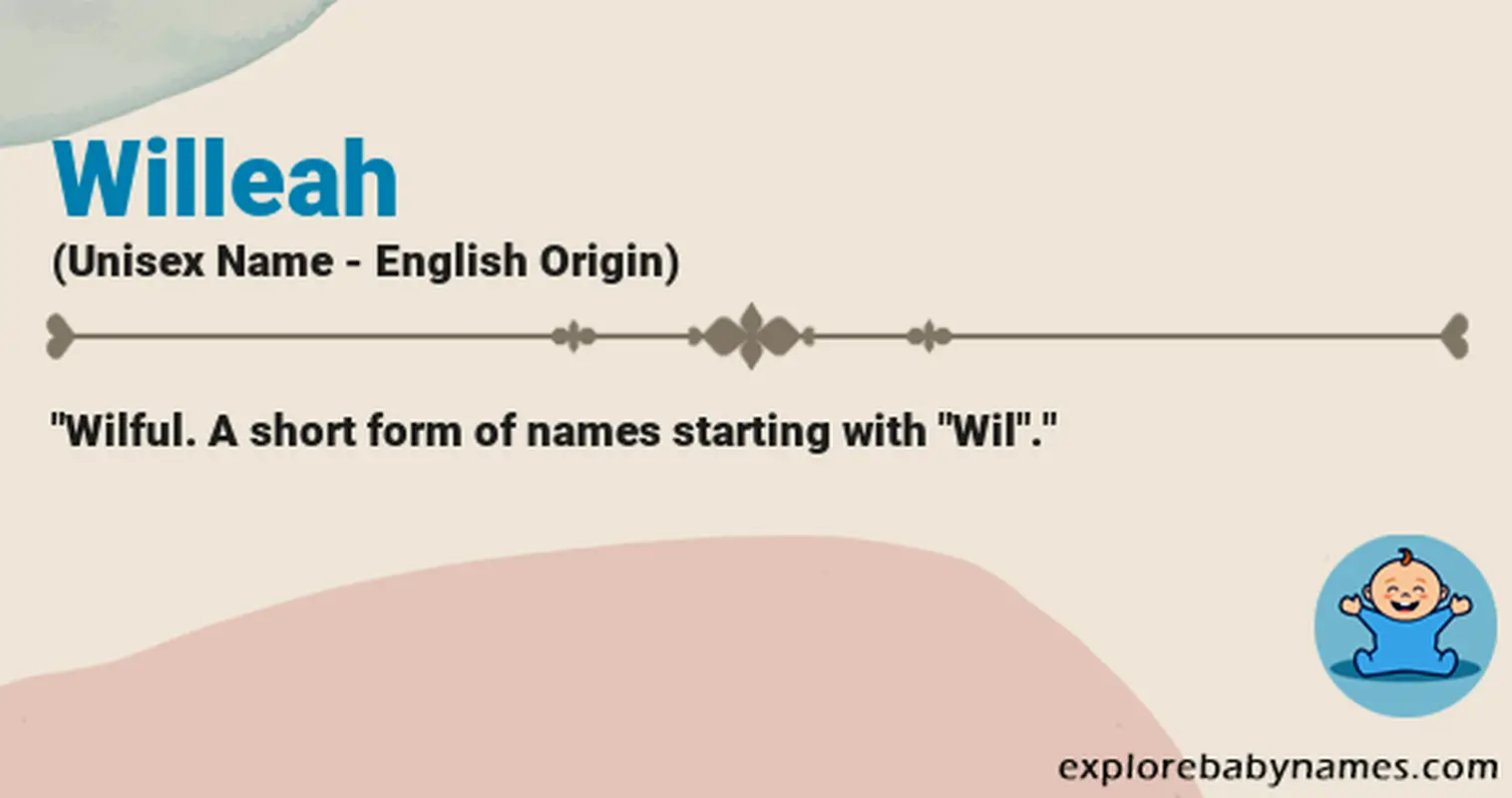 Meaning of Willeah